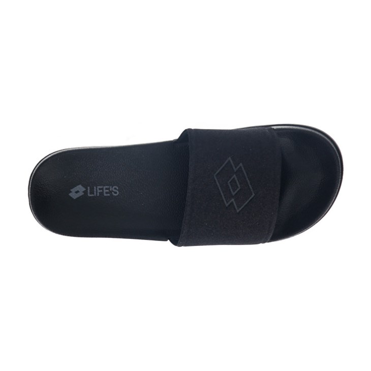 Women Lotto Gaya W Slides Black | SF309610Z3
