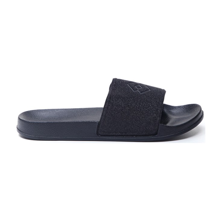 Women Lotto Gaya W Slides Black | SF309610Z3