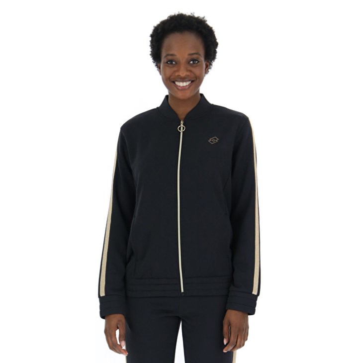 Women Lotto Gym Dori W V PL Tracksuits Black | PL076237V1