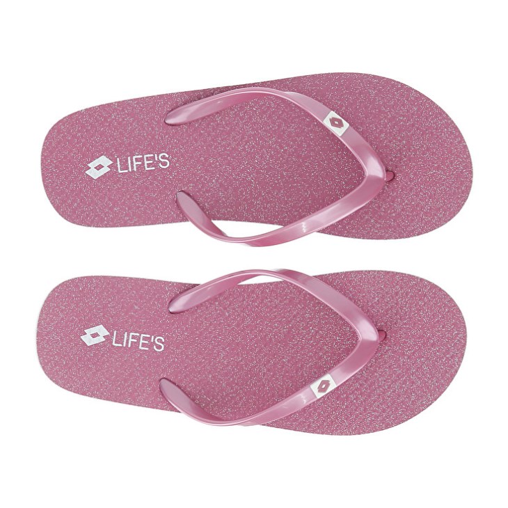 Women Lotto Hiva II Glitter W Flip Flops Pink | MK959915P1