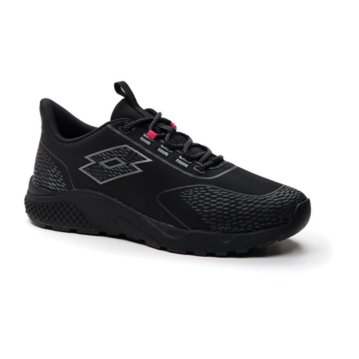 Women Lotto Kibra AMF II W Running Shoes Black | JB405940R2