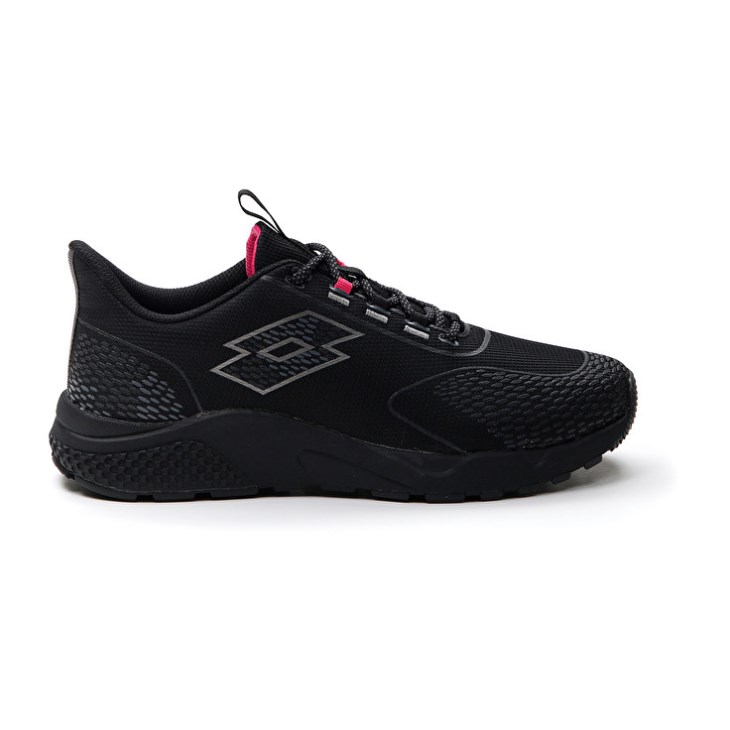 Women Lotto Kibra AMF II W Running Shoes Black | JB405940R2