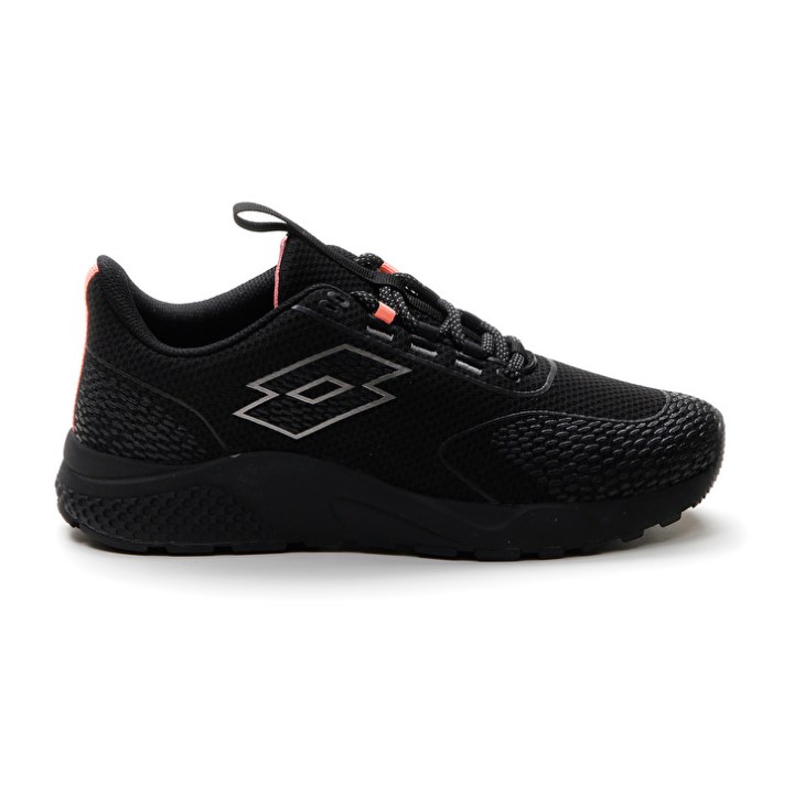 Women Lotto Kibra AMF W Running Shoes Black | HU246054Z8
