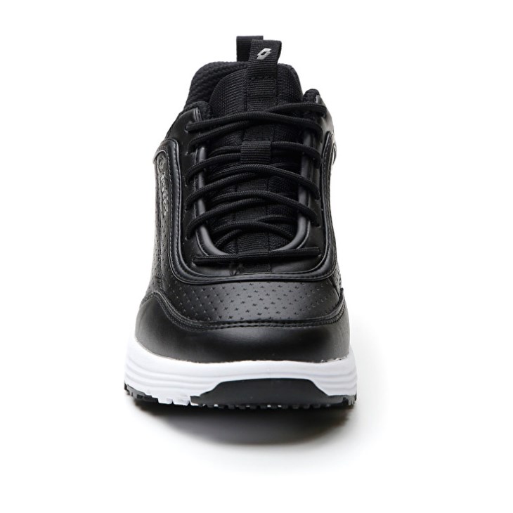 Women Lotto Love Ride AMF V Prime Sports Shoes Black | XM581578W9