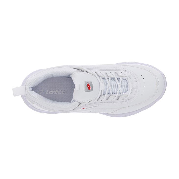 Women Lotto Love Ride Prime II W Sports Shoes White / Red | MR350555T6
