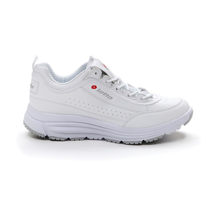 Women Lotto Love Ride Prime II W Sports Shoes White / Red | MR350555T6