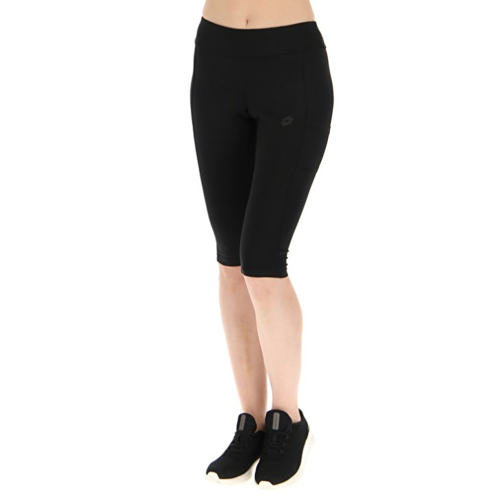 Women Lotto MSP W Mid Leggings Black | JC709100R7