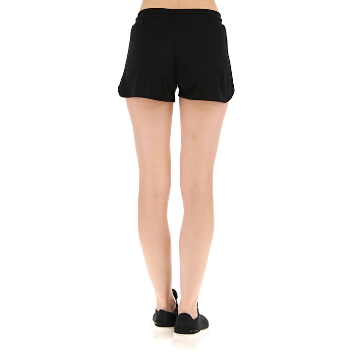 Women Lotto MSP W Shorts Black | SK555265Q8