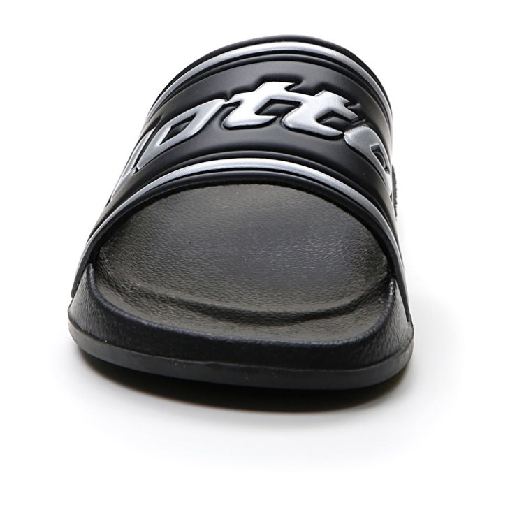 Women Lotto Midway IV W Slides Black / Silver | HD226372G2