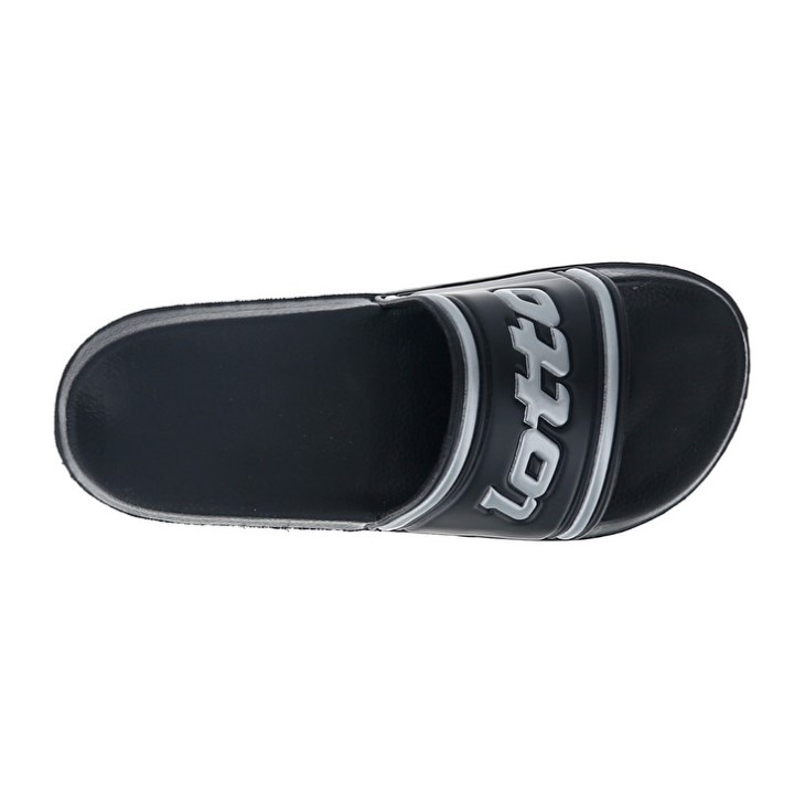 Women Lotto Midway IV W Slides Black / Silver | HD226372G2