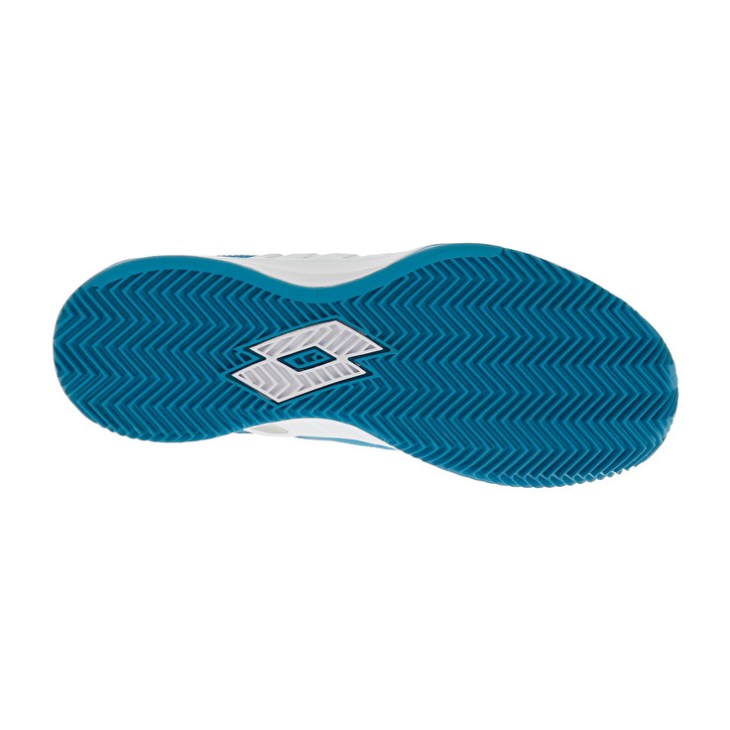 Women Lotto Mirage 100 CLY W Tennis Shoes Blue / White / Silver | RG912341P2