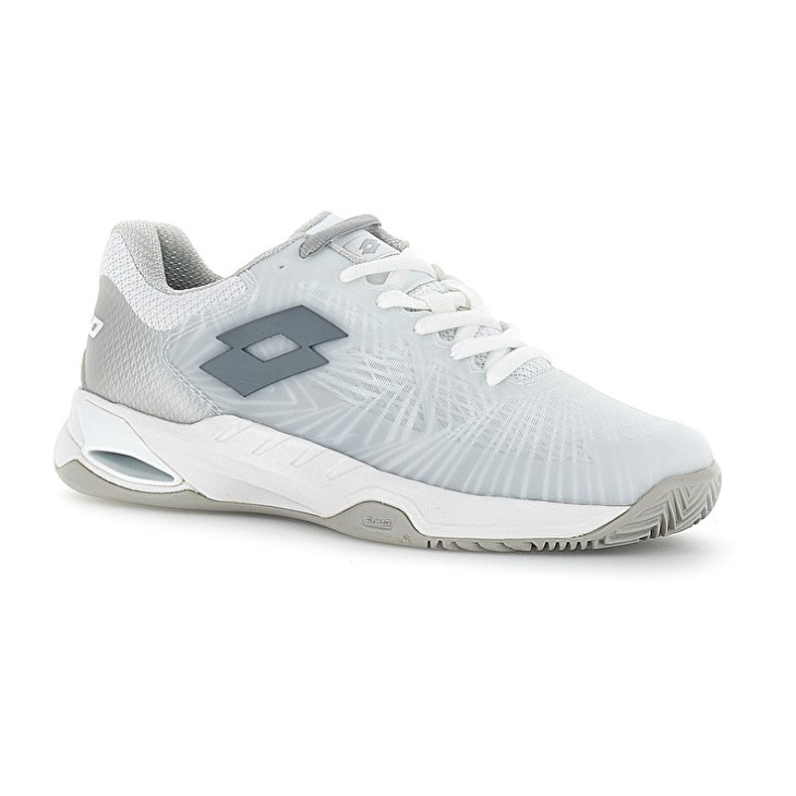 Women Lotto Mirage 100 II CLY W Tennis Shoes White / Grey | HJ395209N6