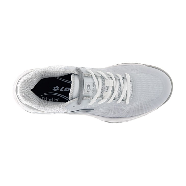 Women Lotto Mirage 100 II CLY W Tennis Shoes White / Grey | HJ395209N6