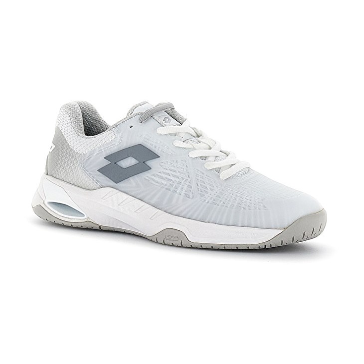 Women Lotto Mirage 100 II SPD W Tennis Shoes White / Grey | TA297229C6