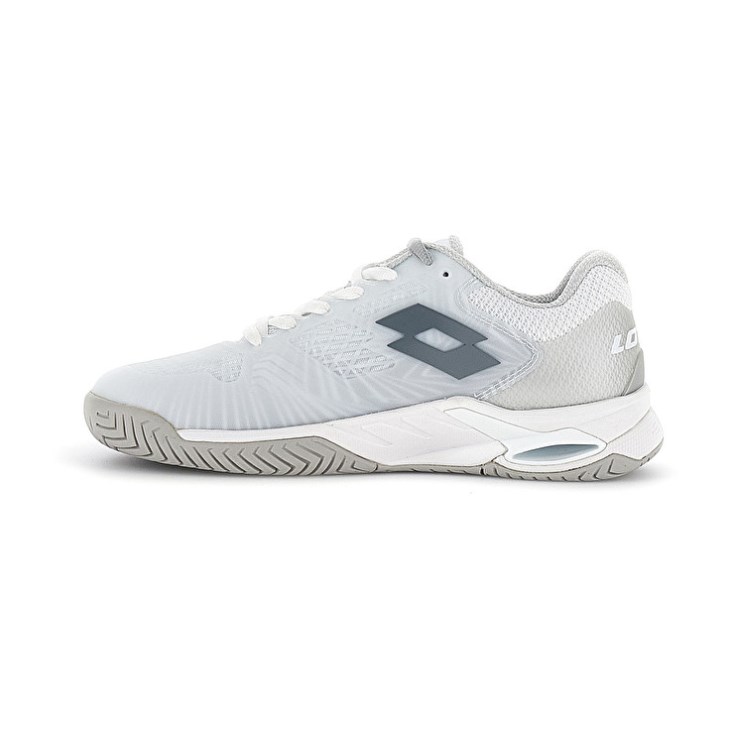Women Lotto Mirage 100 II SPD W Tennis Shoes White / Grey | TA297229C6