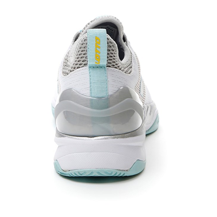 Women Lotto Mirage 200 CLY W Tennis Shoes White / Silver / Blue | AF921282Z0