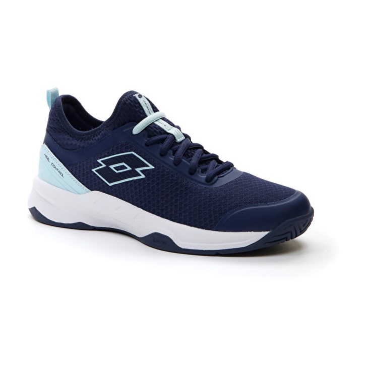 Women Lotto Mirage 500 II ALR W Tennis Shoes Navy Blue | DE065346R2