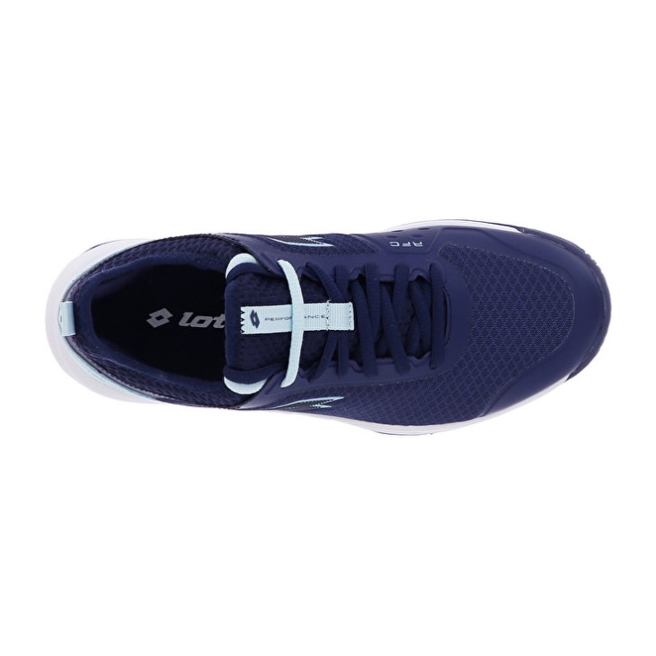 Women Lotto Mirage 500 II ALR W Tennis Shoes Navy Blue | DE065346R2