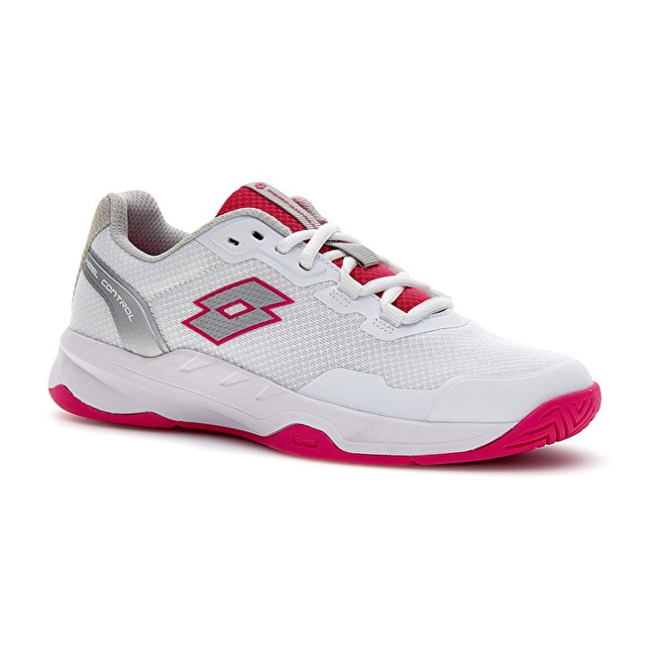 Women Lotto Mirage 600 III ALR W Tennis Shoes White / Red | JG466856F3