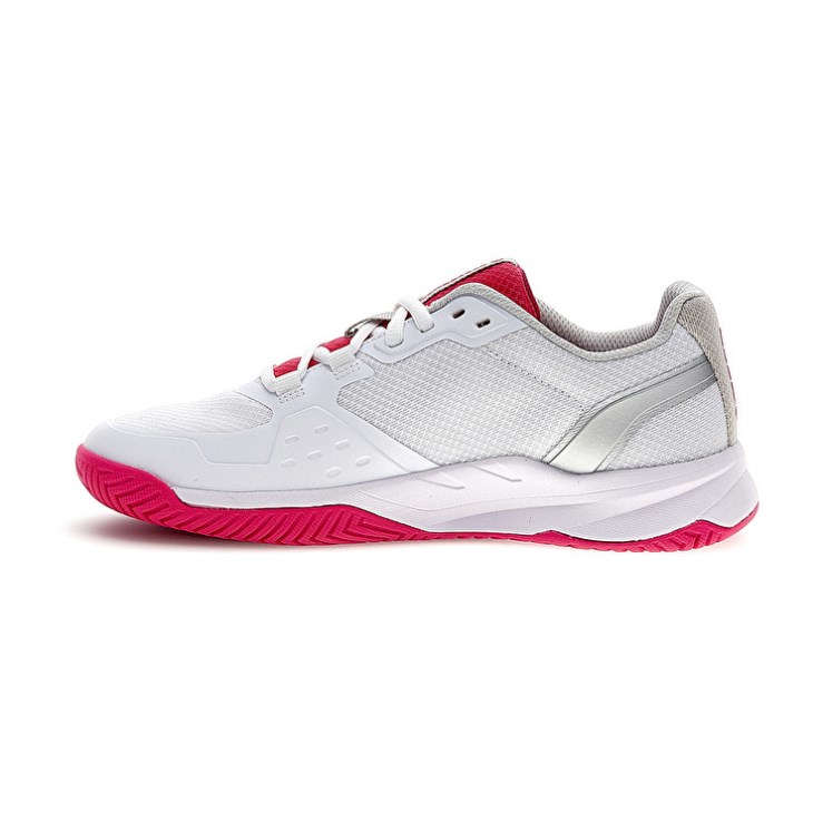 Women Lotto Mirage 600 III ALR W Tennis Shoes White / Red | JG466856F3