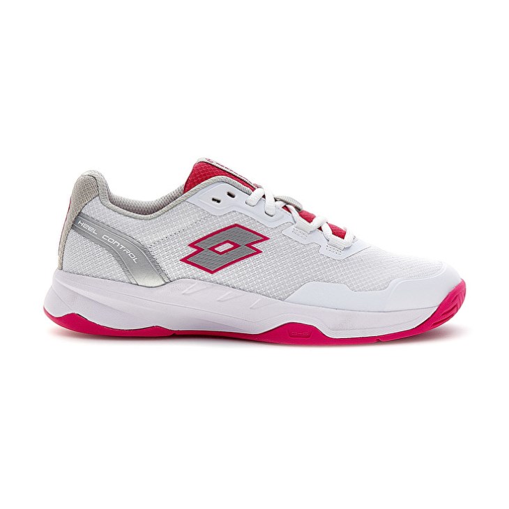Women Lotto Mirage 600 III ALR W Tennis Shoes White / Red | JG466856F3