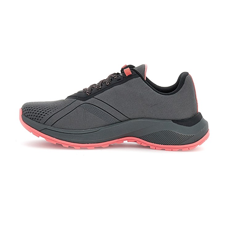 Women Lotto Moonrun 500 W Trail Running Shoes Grey / Coral | ZT481718M1