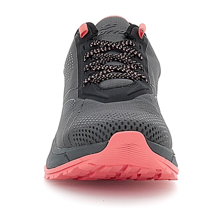Women Lotto Moonrun 500 W Trail Running Shoes Grey / Coral | ZT481718M1