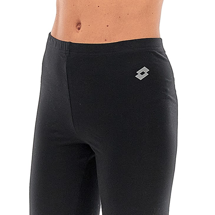Women Lotto Msc W II Leggings Black | KT783568E5