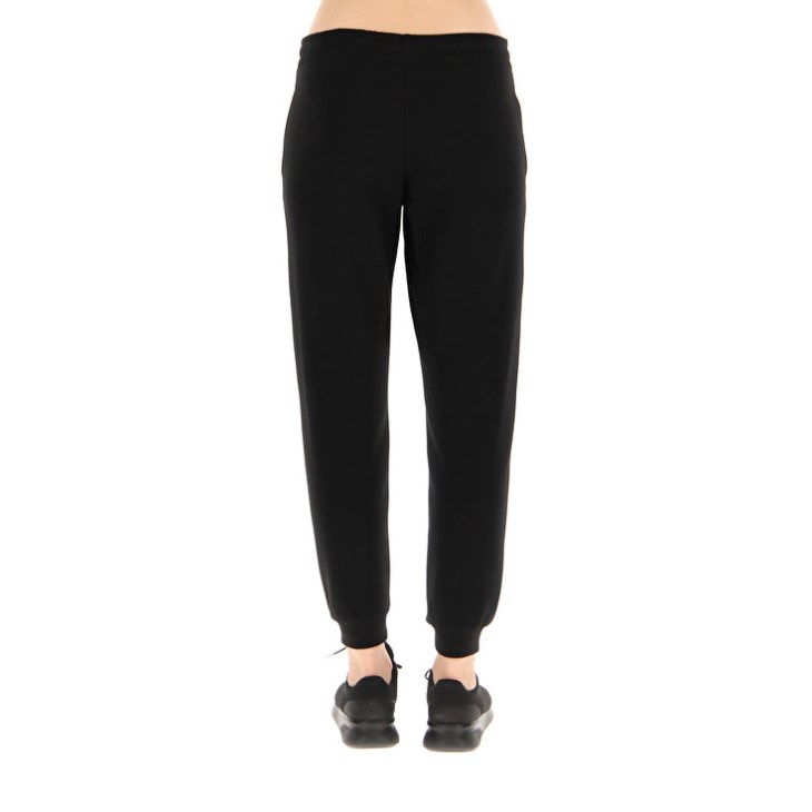 Women Lotto Msc W Pants Black | MO662476Z2