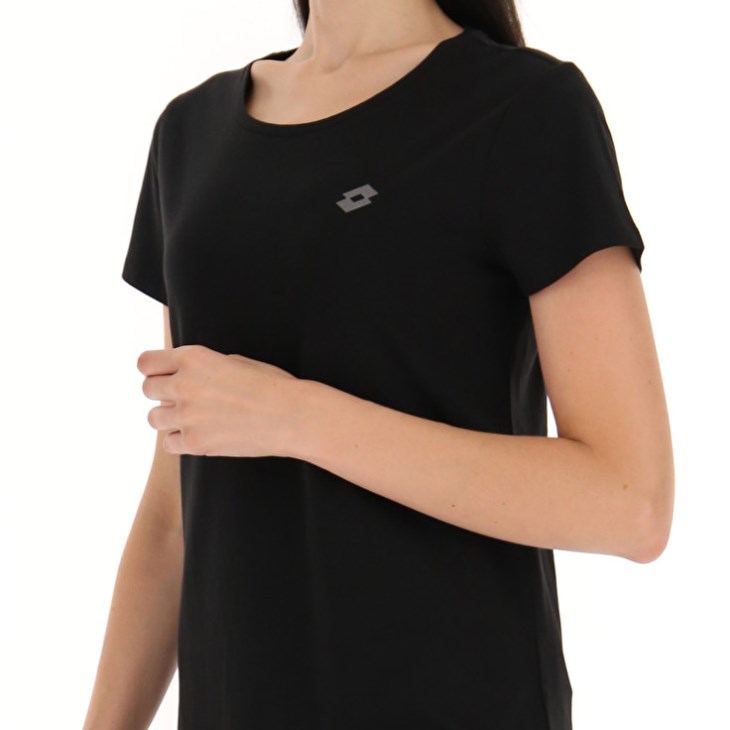 Women Lotto Msc W T Shirts Black | NM029122A0
