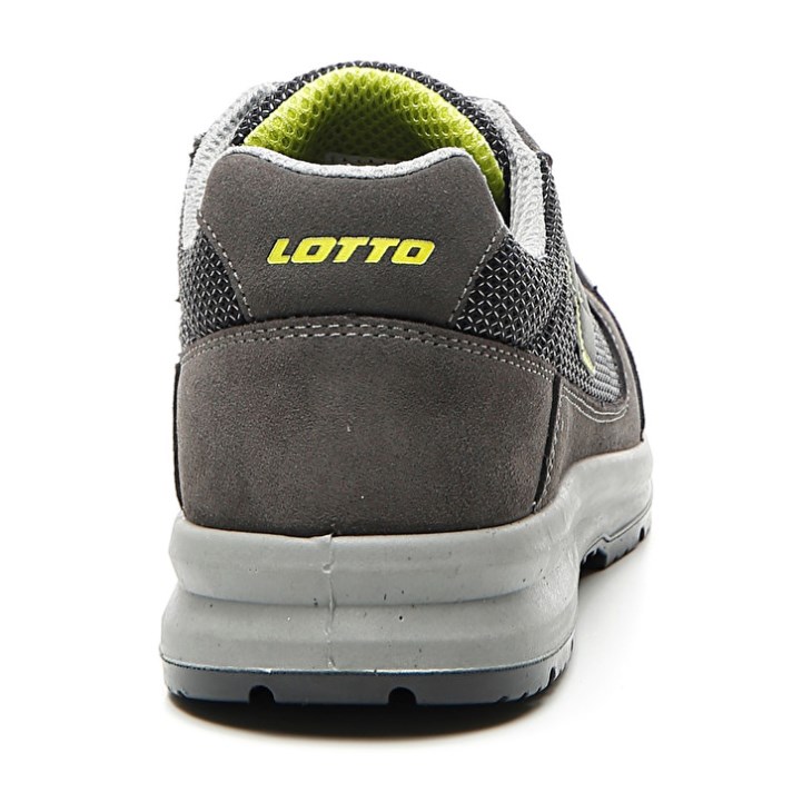 Women Lotto Race 250 S1P SD Safety Shoes Grey / Green | RJ179487A8
