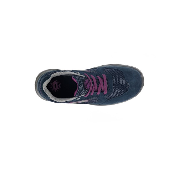 Women Lotto Race 250 S1P W Safety Shoes Blue | XO015391S7