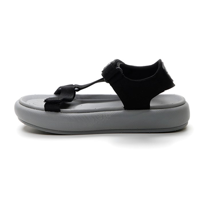 Women Lotto Scirocco 1 W Sandals Black | LU181108O4