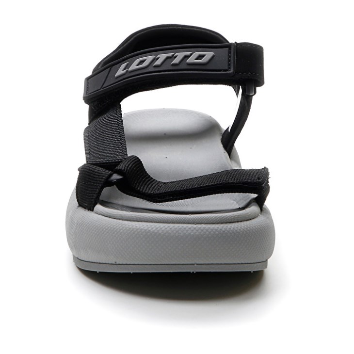 Women Lotto Scirocco 1 W Sandals Black | LU181108O4