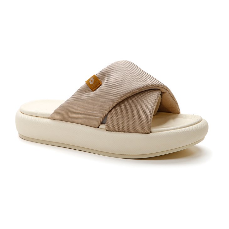 Women Lotto Scirocco 2 W Sandals Beige | WH397749W1