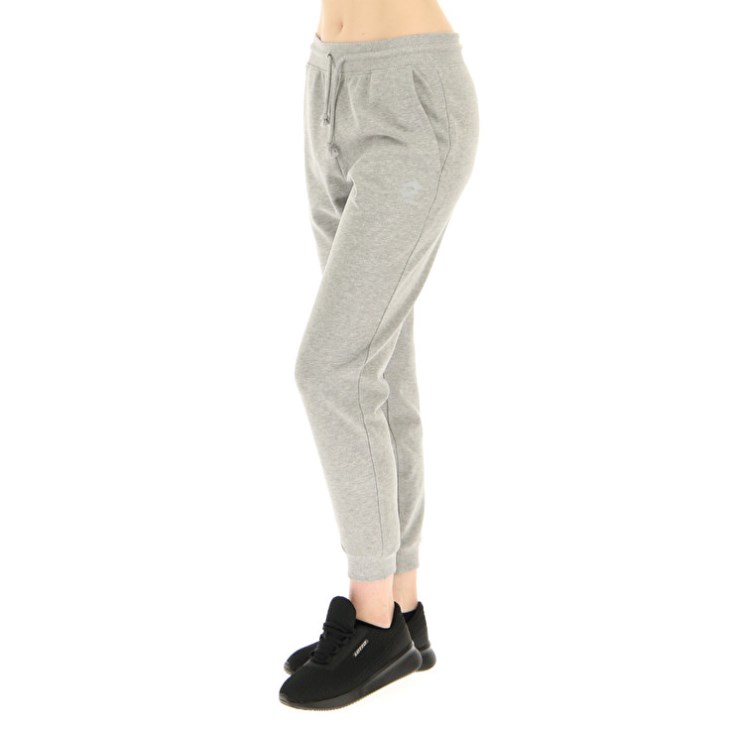 Women Lotto Smart W III Sports MEL Pants Grey | QX540844I8