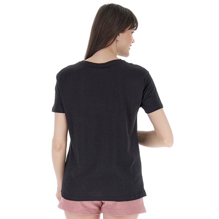Women Lotto Smart W IV T Shirts Black | GD677367J9