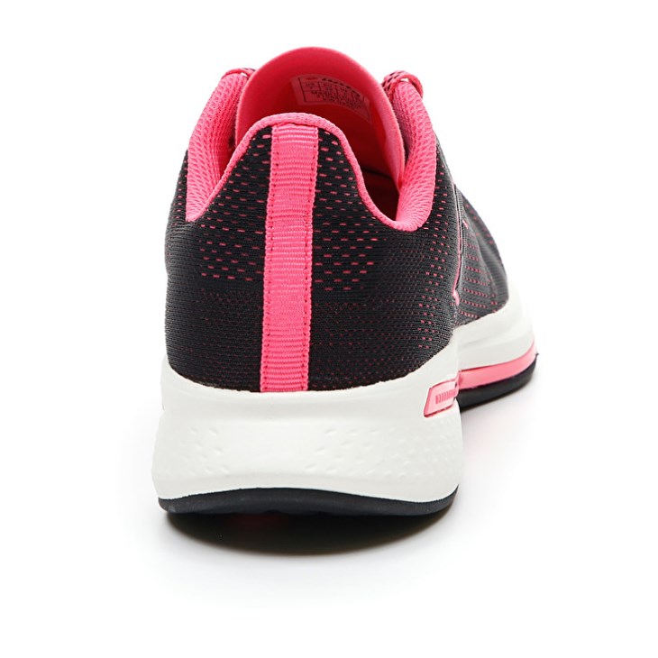 Women Lotto Speedevo 100 W Running Shoes Black / Coral | UO827352T6
