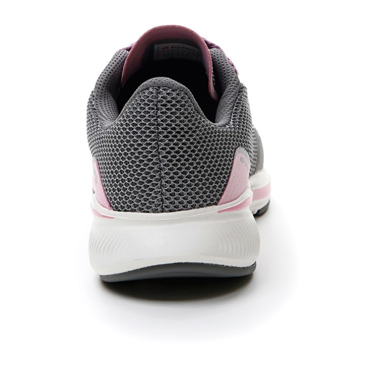 Women Lotto Speedevo 502 W Running Shoes Grey / Pink | UG792109J2