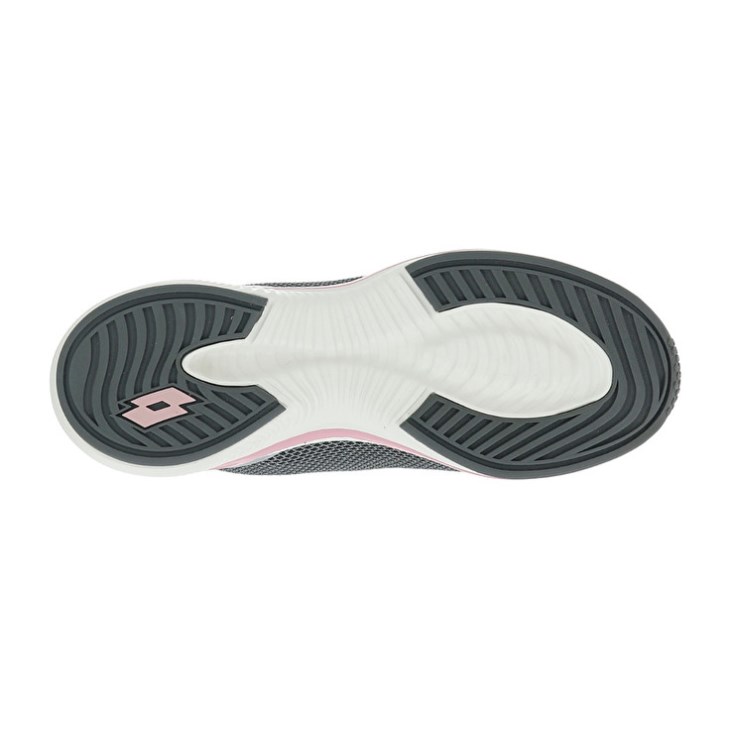 Women Lotto Speedevo 502 W Running Shoes Grey / Pink | UG792109J2