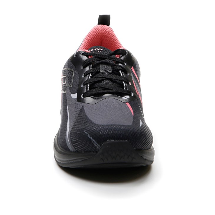 Women Lotto Speedevo 600 III W Running Shoes Black / Coral | FV475757M4