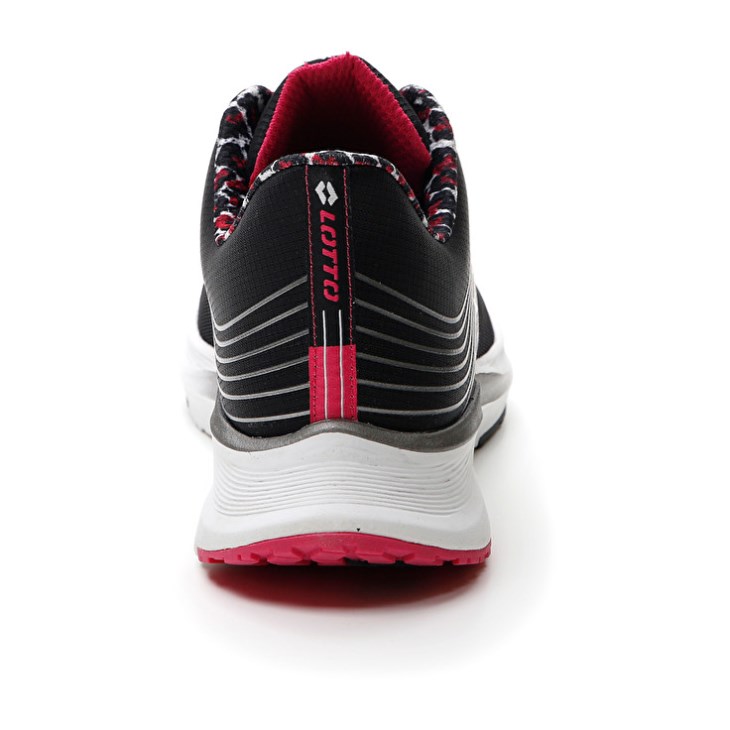 Women Lotto Speedevo 700 II PRT W Running Shoes Black / Pink | YM209140K8