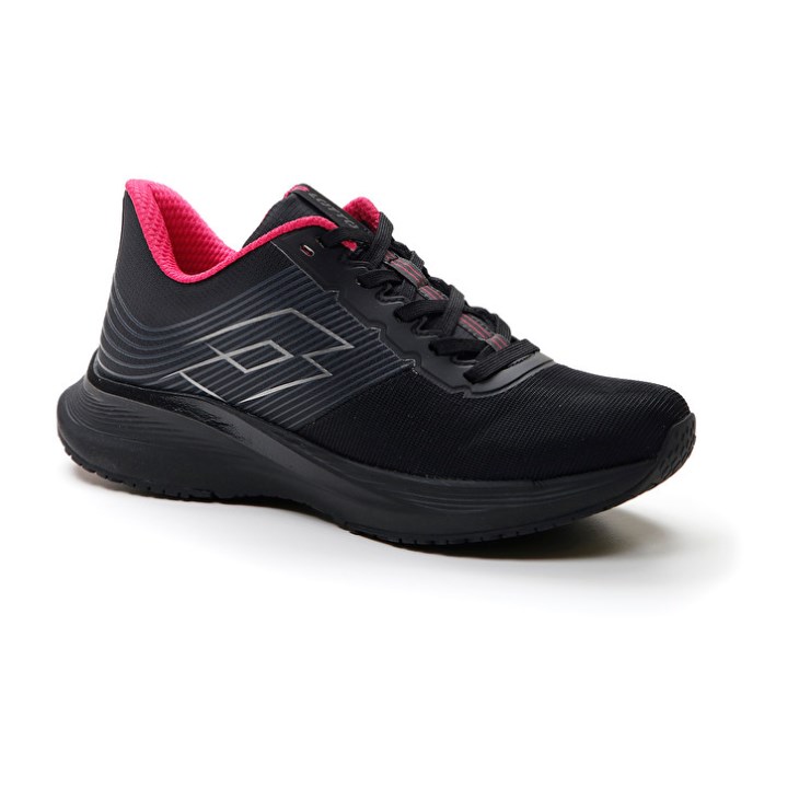 Women Lotto Speedevo 700 II W Running Shoes Black / Pink | AT899919J2