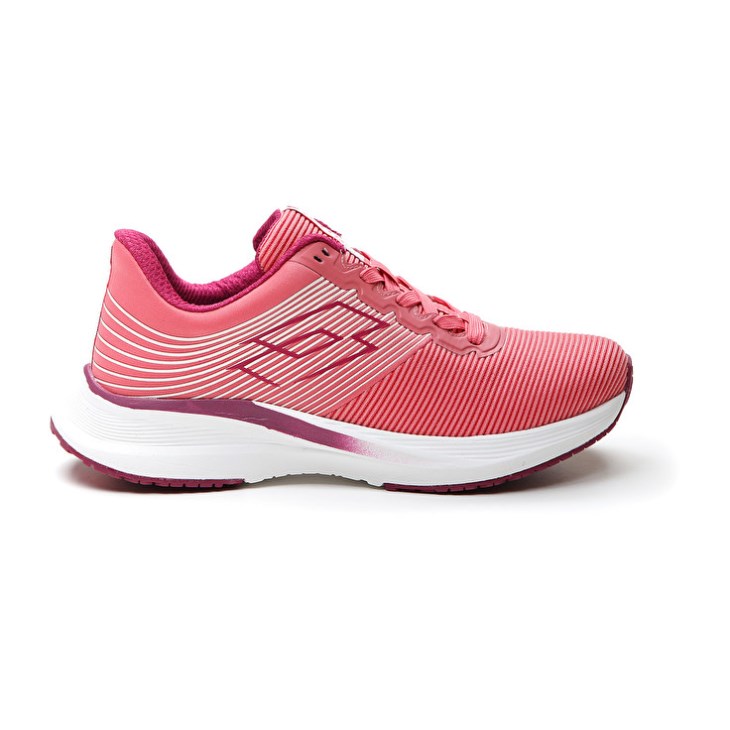 Women Lotto Speedevo 701 III W Running Shoes Rose / Purple / White | EC218021Q4