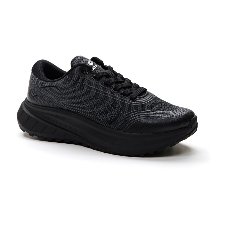 Women Lotto Speedride 400 W Running Shoes Black / Grey | WM027152P5