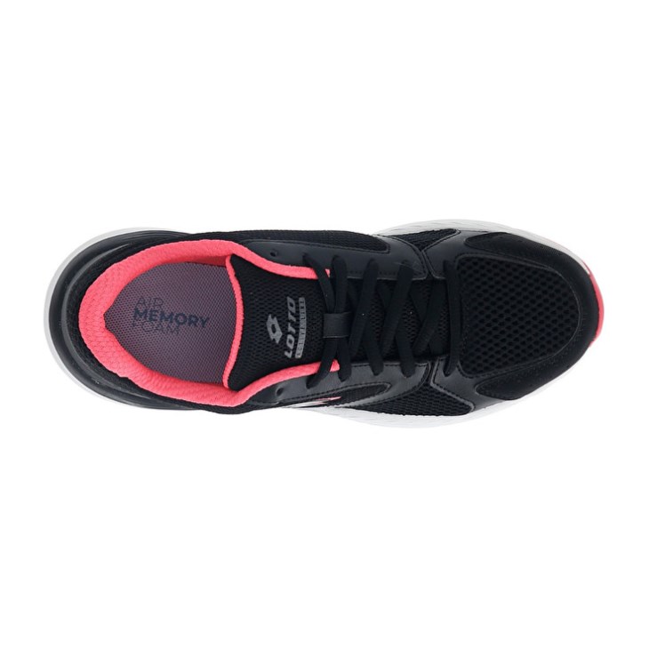 Women Lotto Speedride 600 Xi W Running Shoes Black | JK462076X9