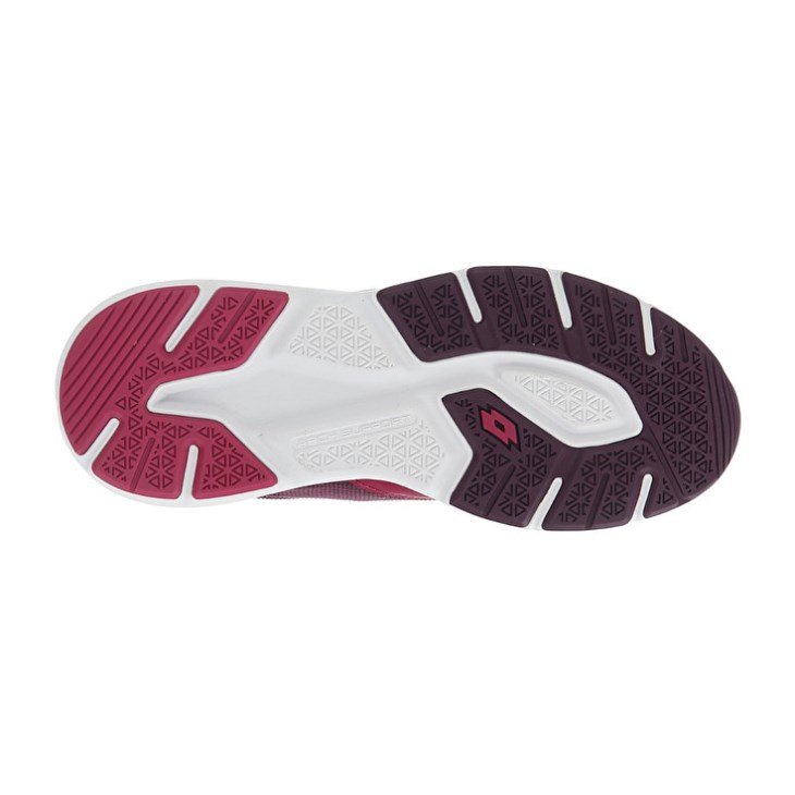 Women Lotto Speedride 600 Xii W Running Shoes Dark Red | QG916991Y1