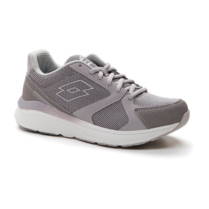Women Lotto Speedride 601 Xiii W Running Shoes Grey | EI968156O5