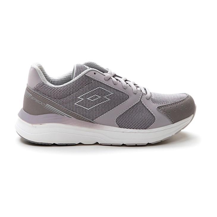Women Lotto Speedride 601 Xiii W Running Shoes Grey | EI968156O5