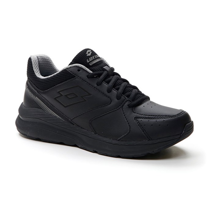 Women Lotto Speedride 609 Xii W Running Shoes Black | OC257205T8
